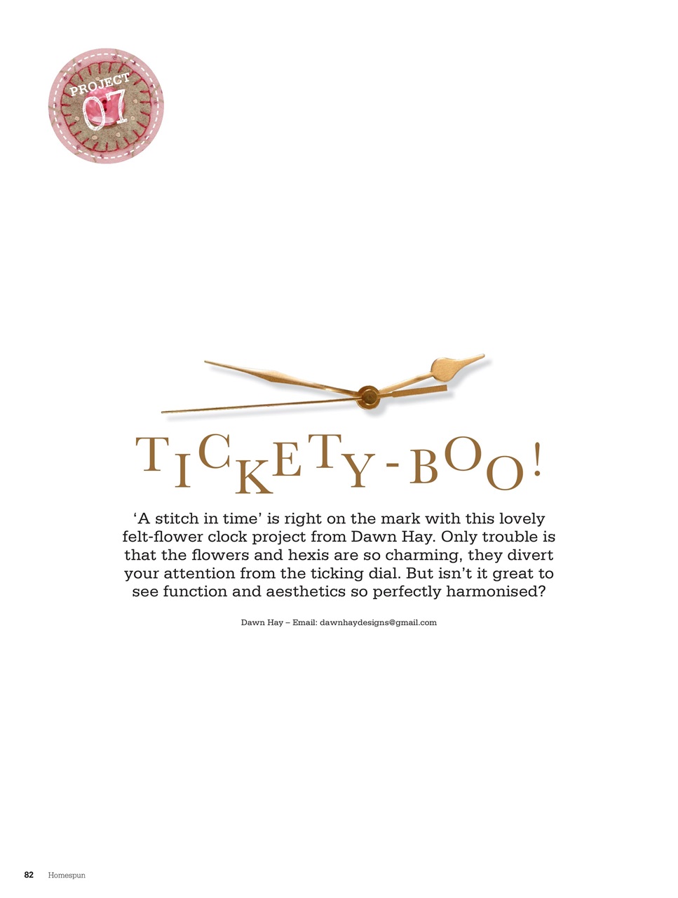 Homespun Preview Pages