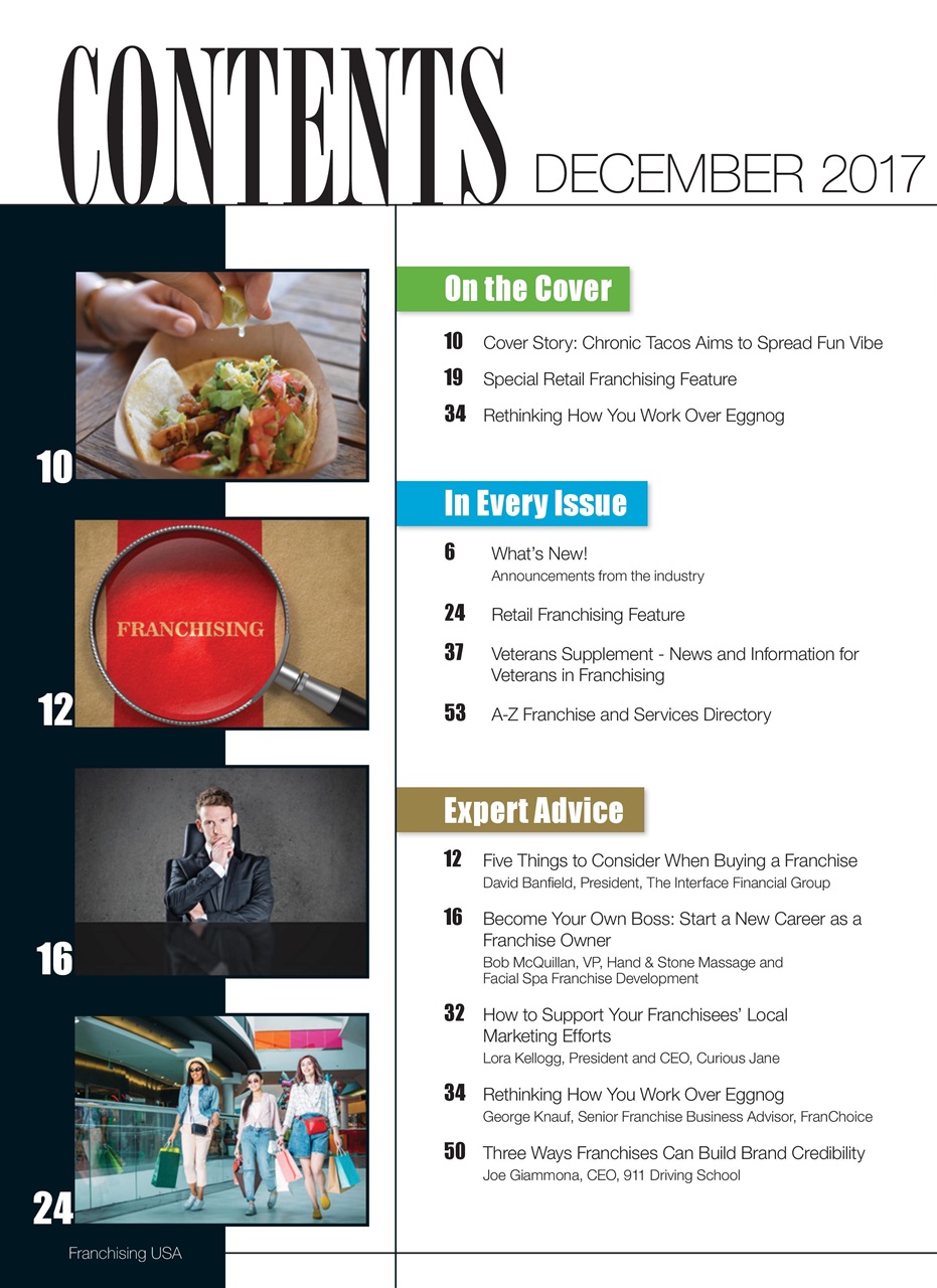 Franchising USA Preview Pages