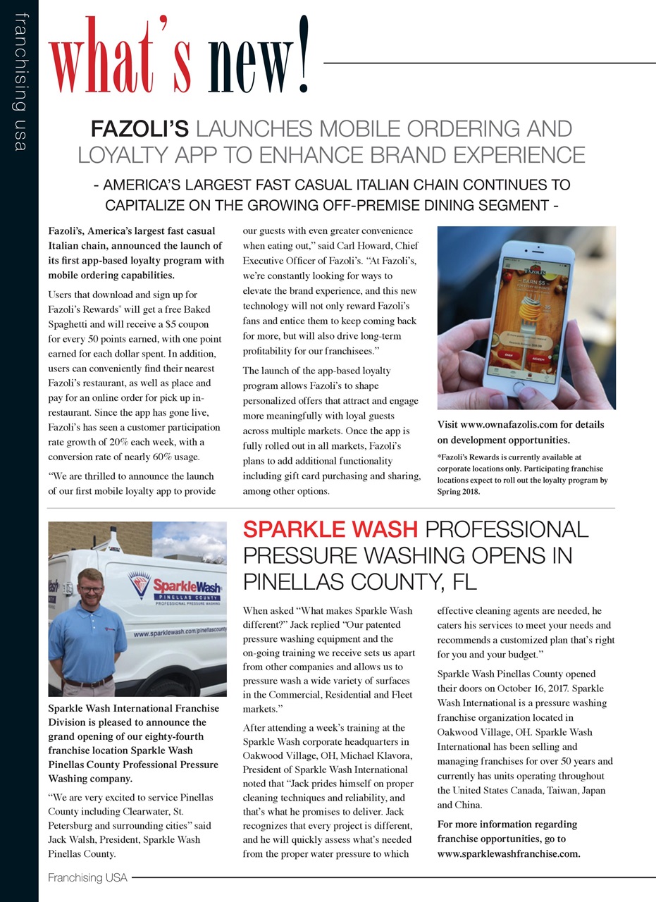 Franchising USA Preview Pages