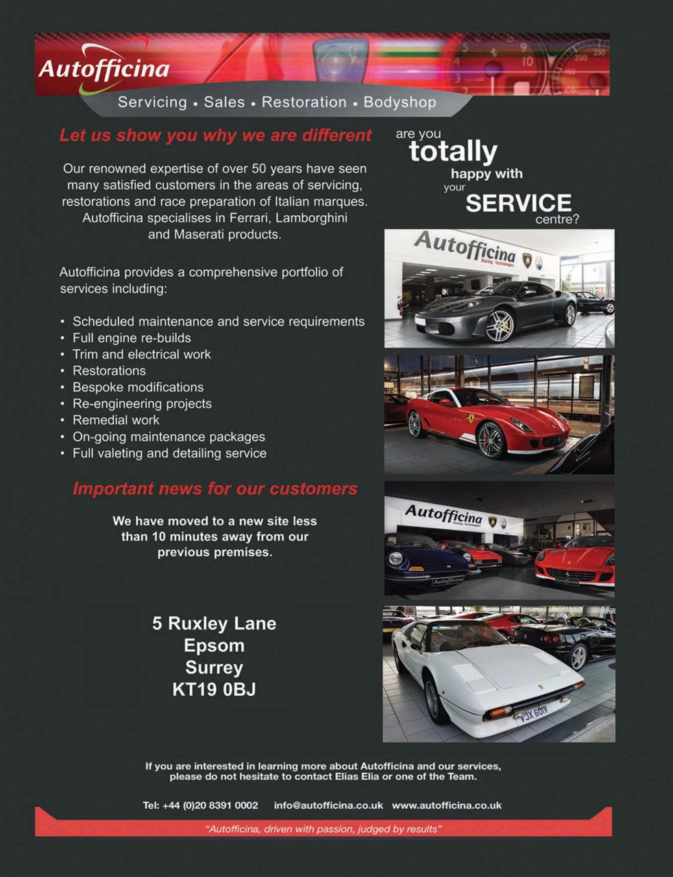 AutoItalia Magazine Preview Pages