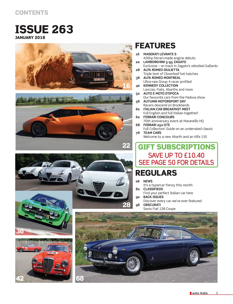 AutoItalia Magazine Preview Pages