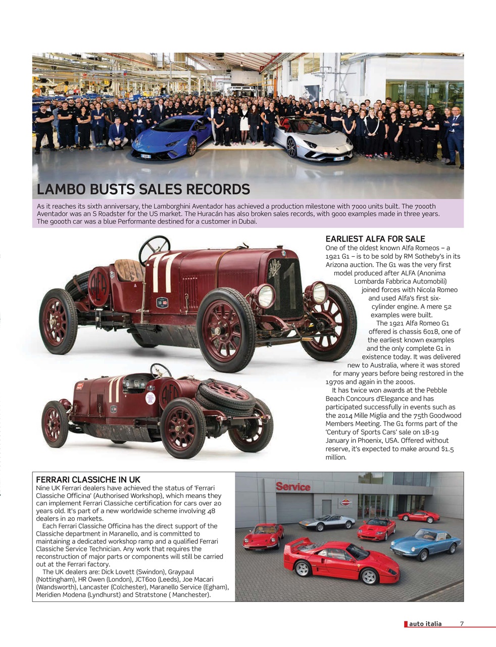 AutoItalia Magazine Preview Pages