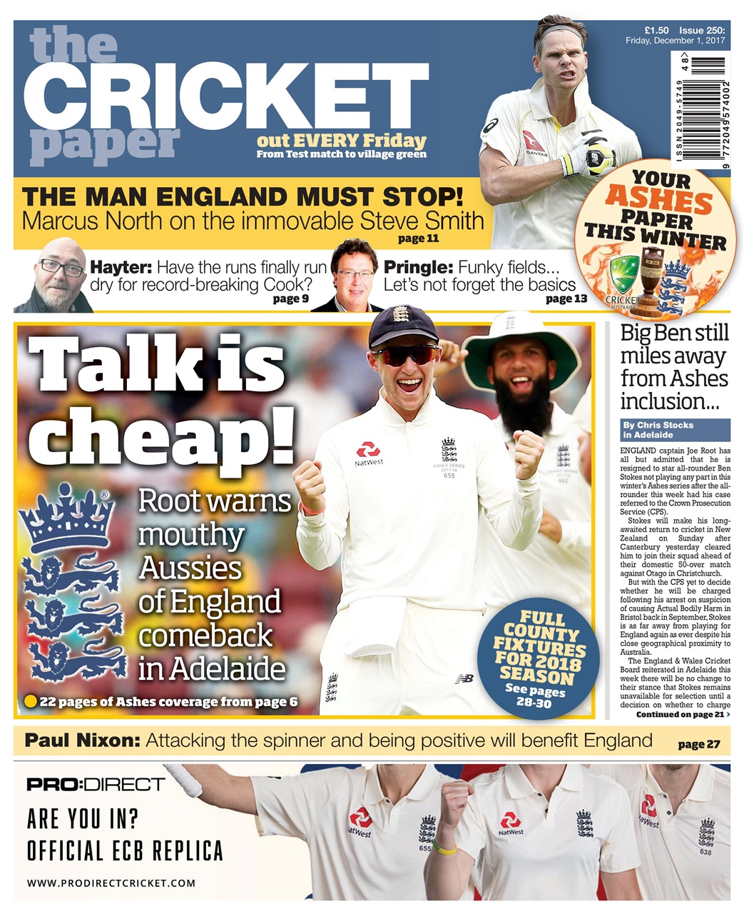 The Cricket Paper Preview Pages