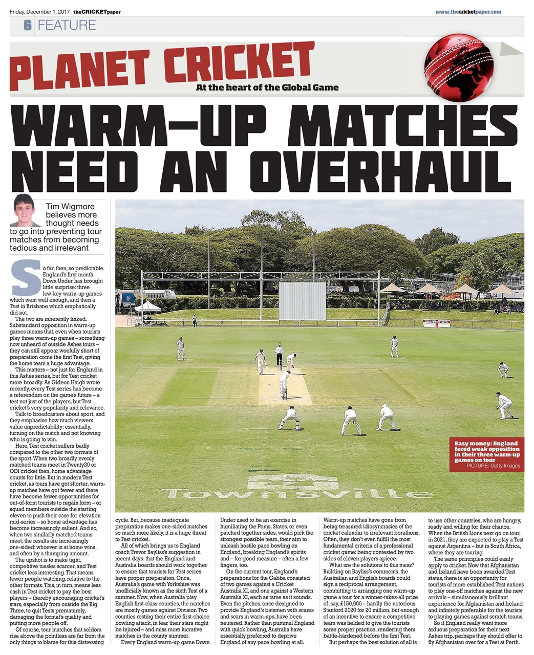 The Cricket Paper Preview Pages