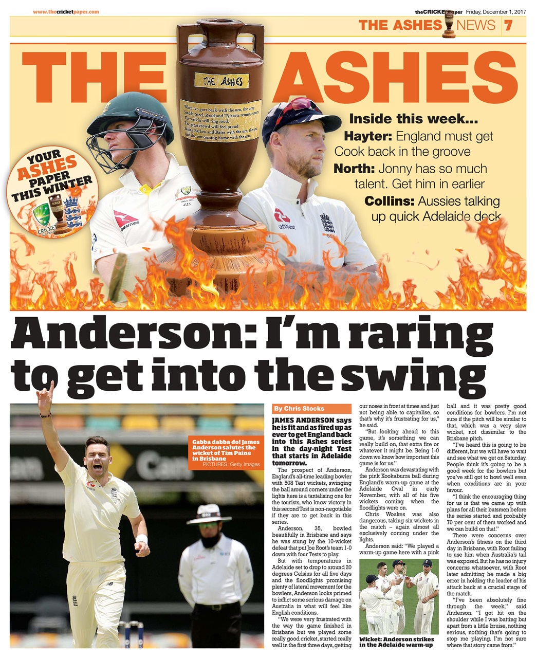 The Cricket Paper Preview Pages