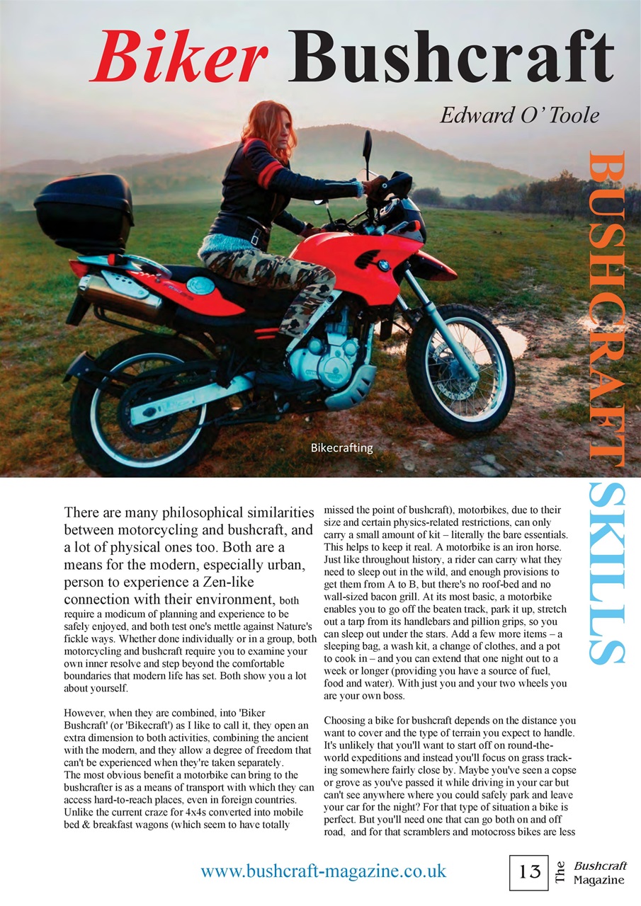 Bushcraft Magazine Preview Pages