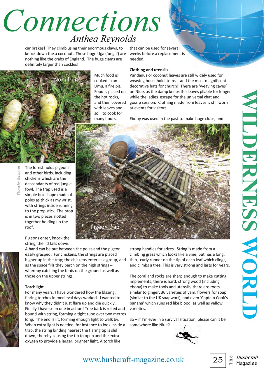 Bushcraft Magazine Preview Pages