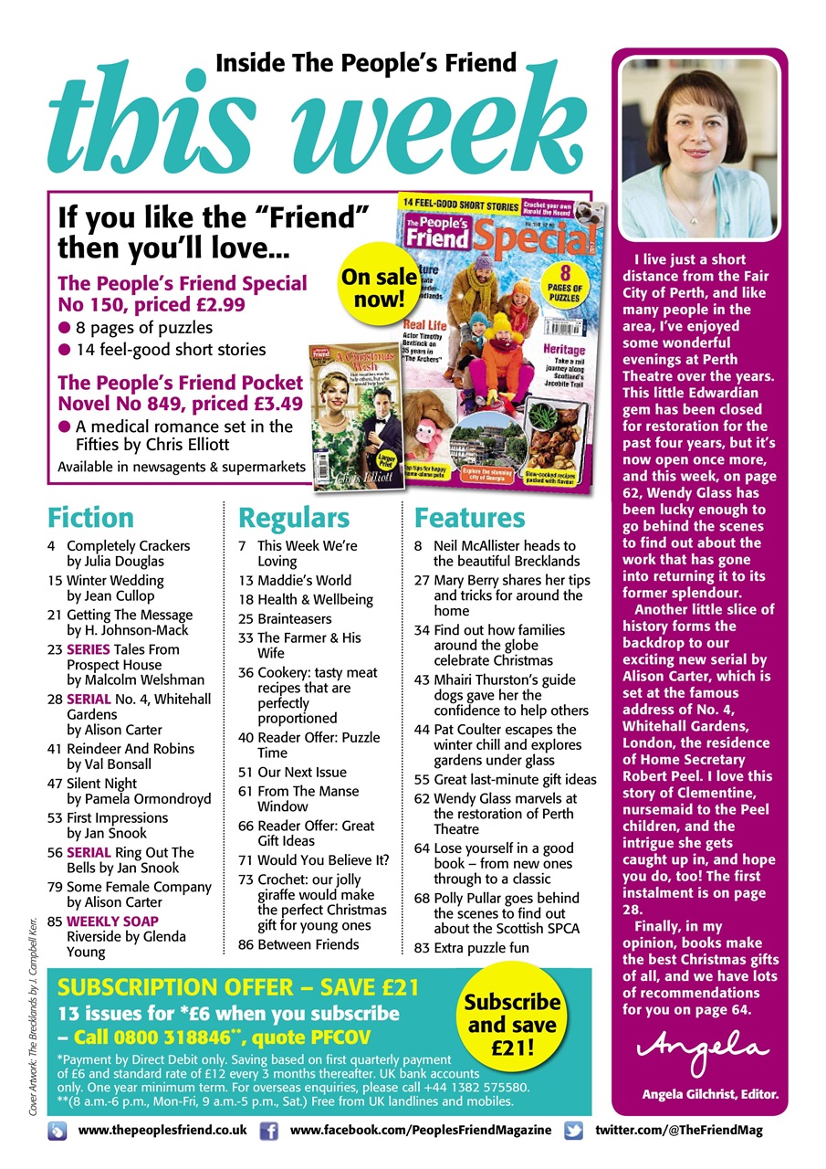 The People’s Friend Preview Pages