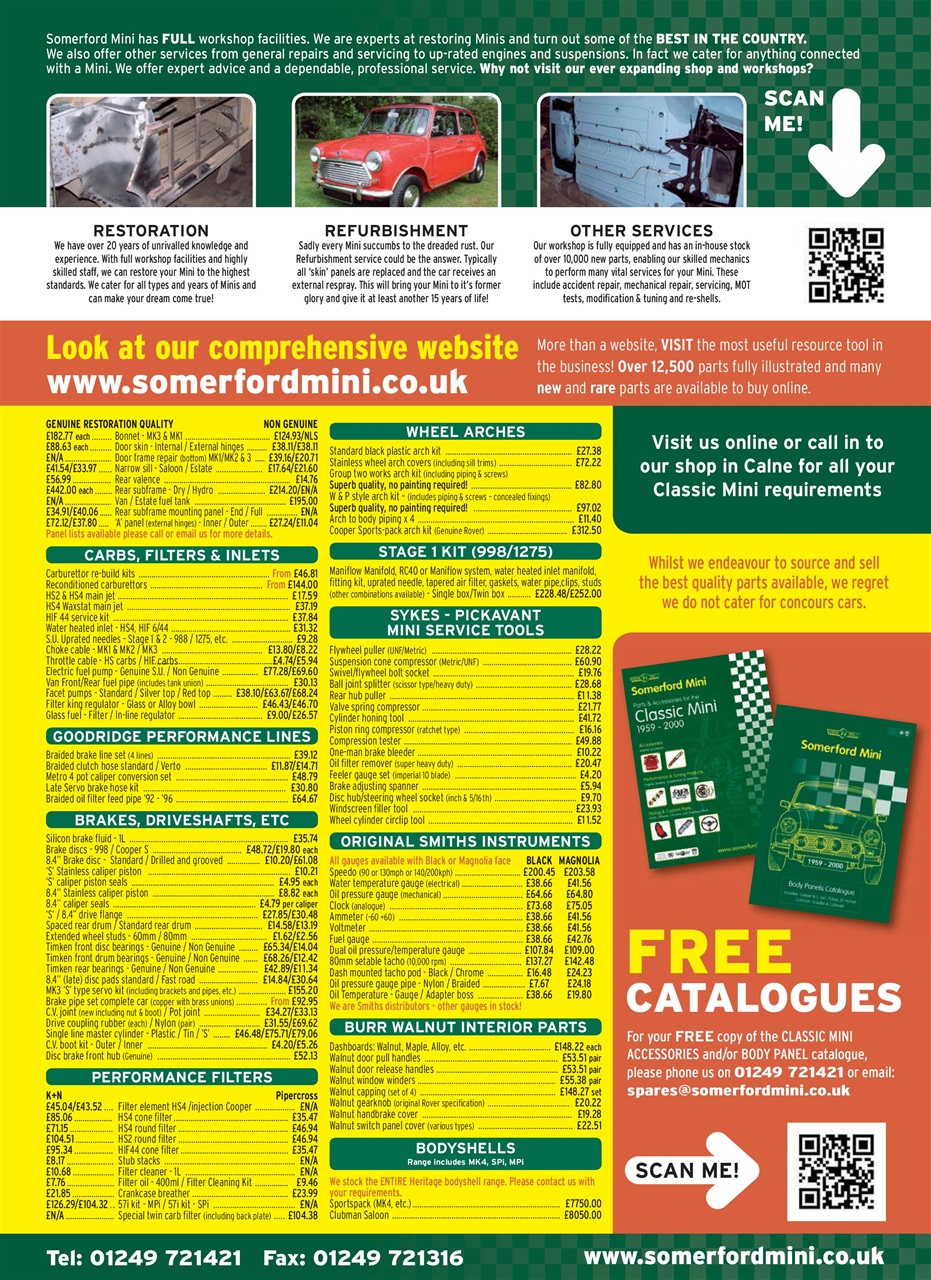 Mini Magazine Preview Pages