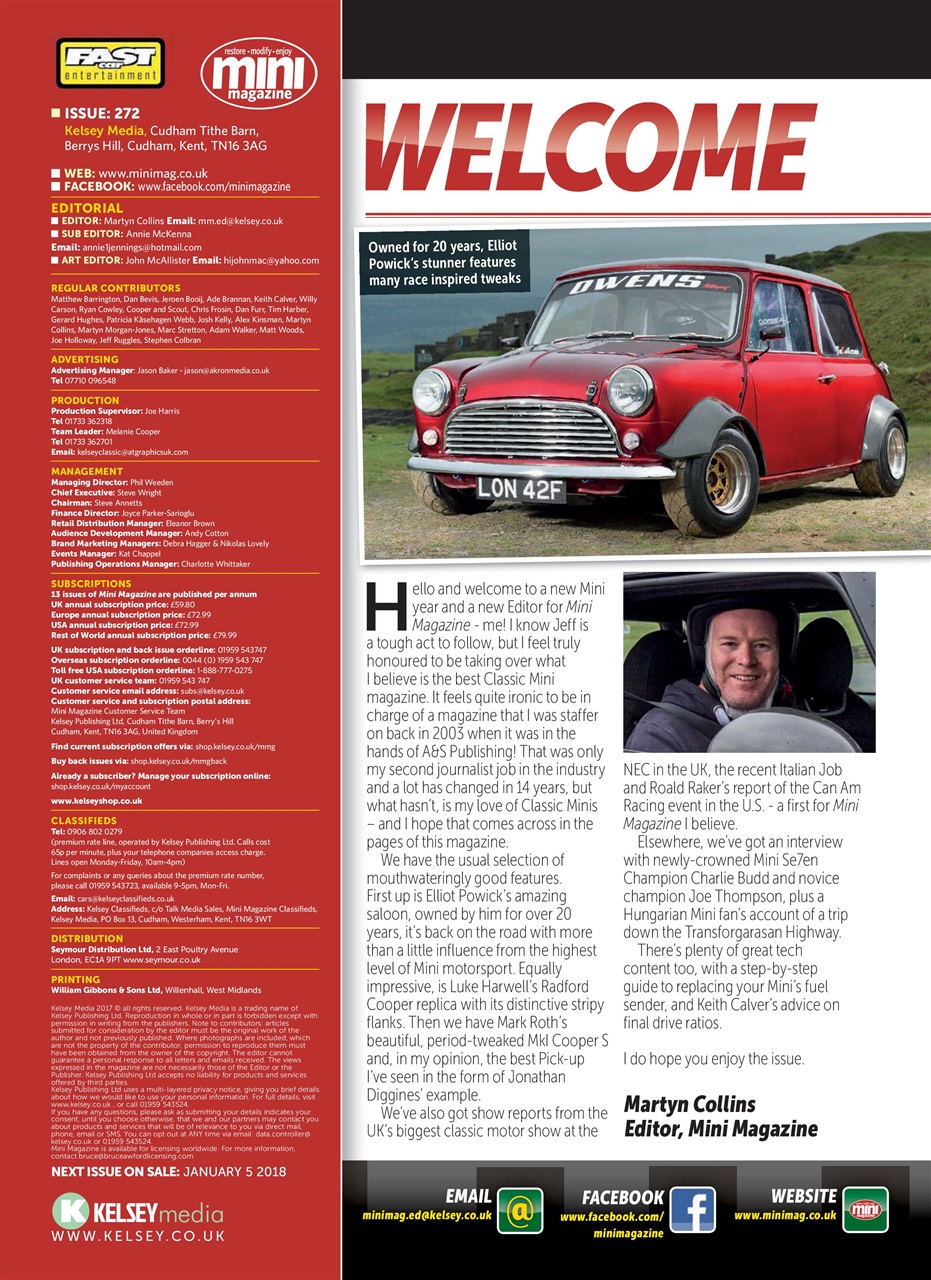 Mini Magazine Preview Pages