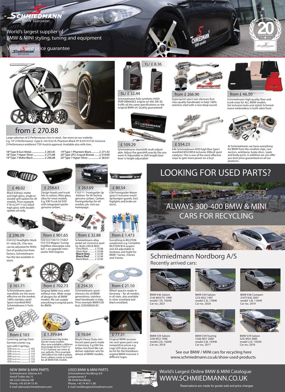 Performance BMW Preview Pages