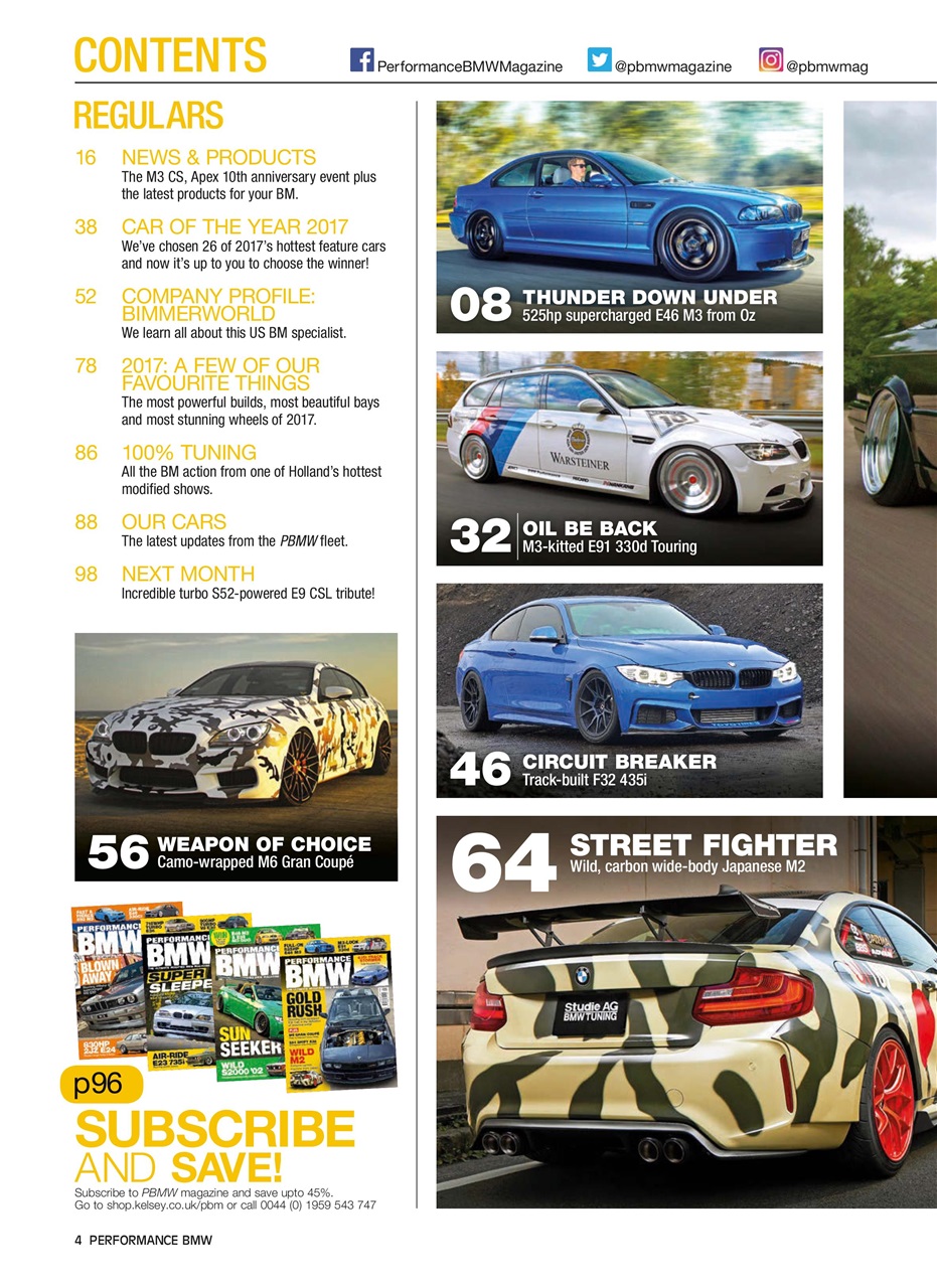 Performance BMW Preview Pages