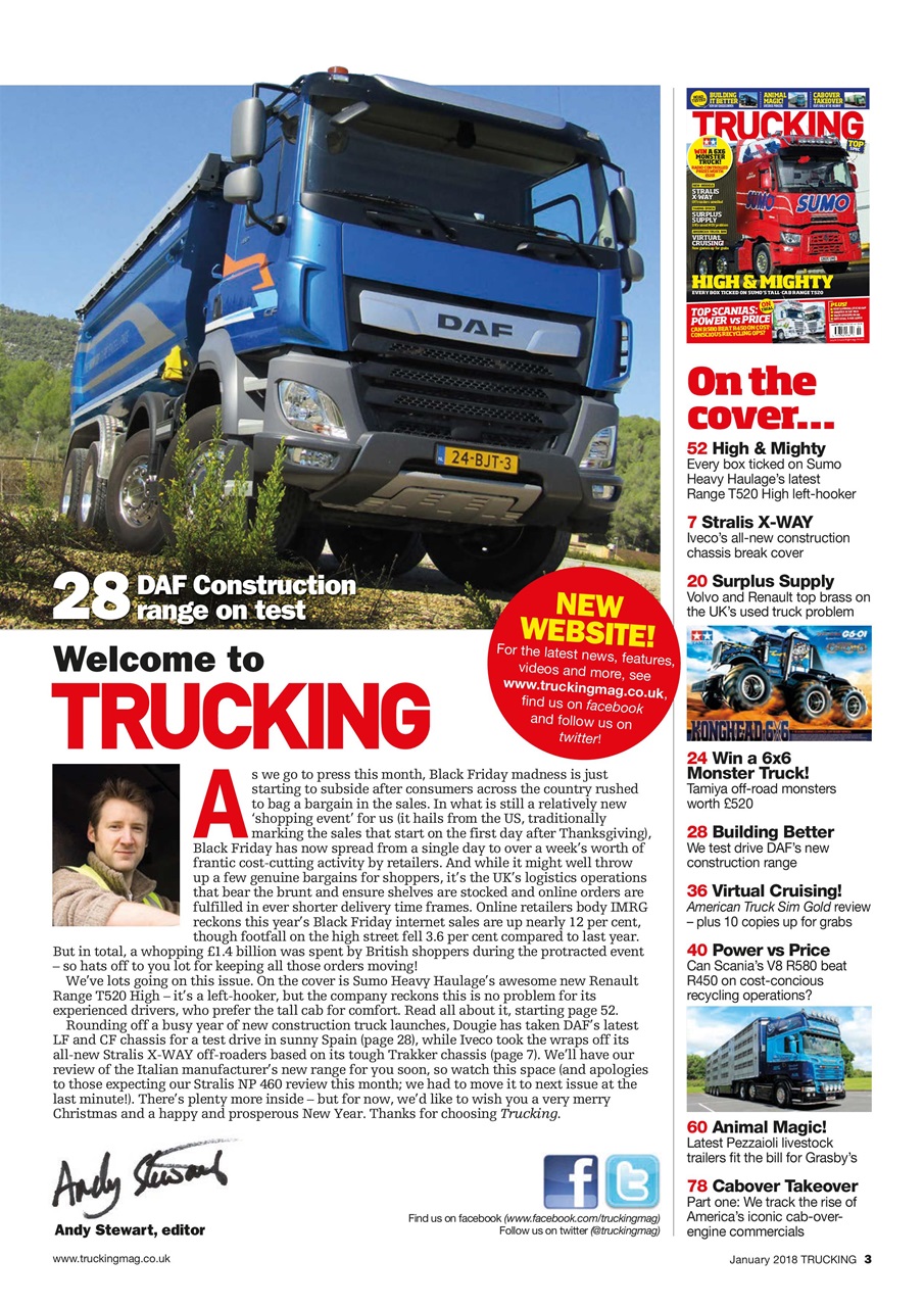 Trucking Magazine Preview Pages