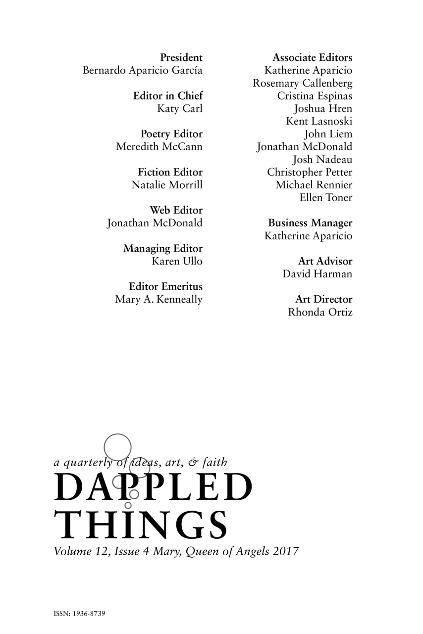 Dappled Things Preview Pages