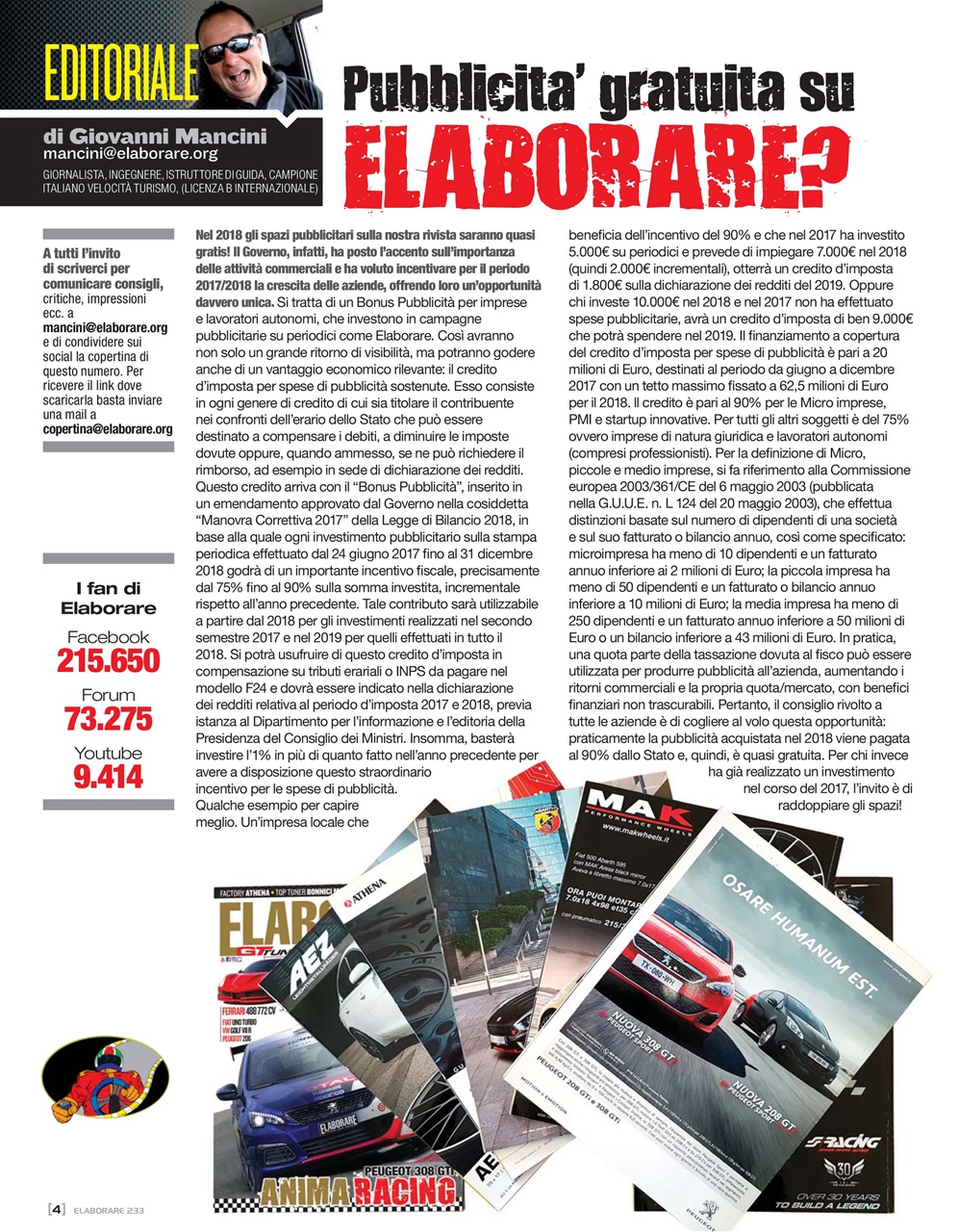 Elaborare GT Tuning Preview Pages