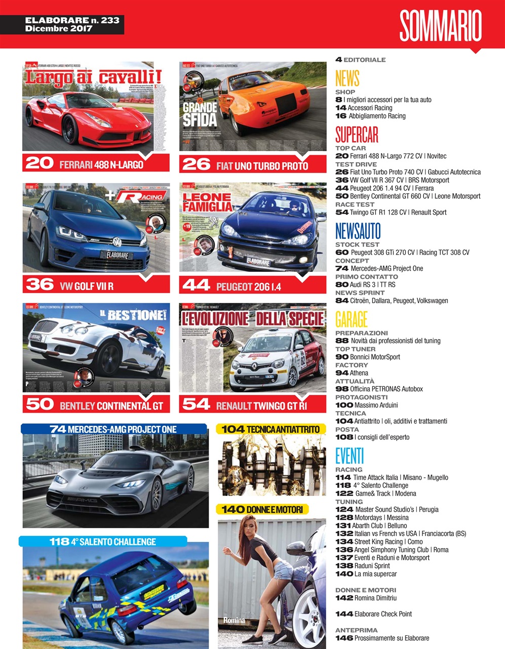 Elaborare GT Tuning Preview Pages