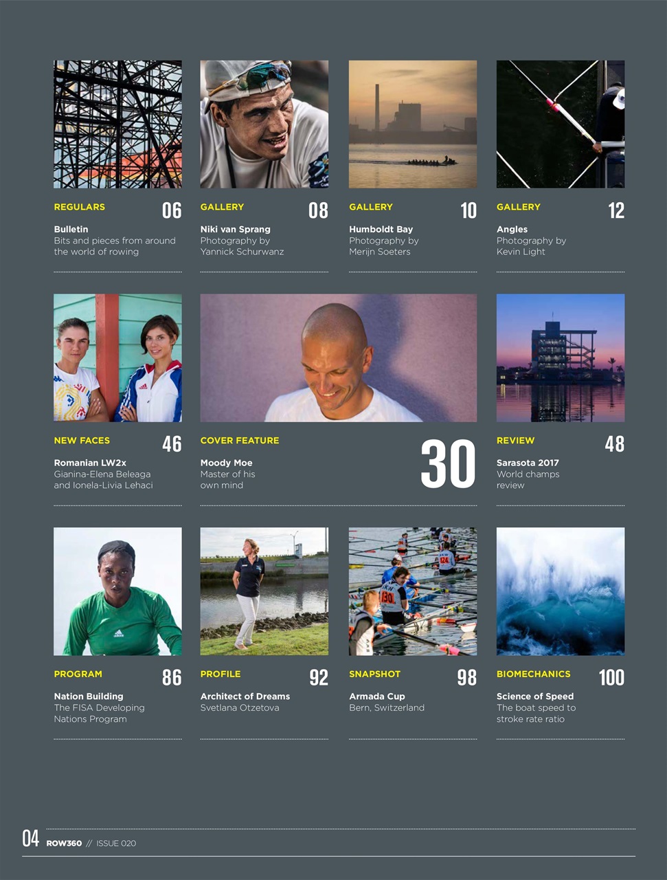 Row360 Preview Pages