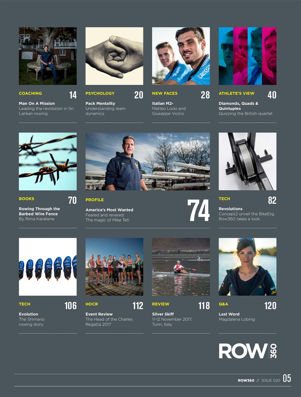 Row360 Preview Pages