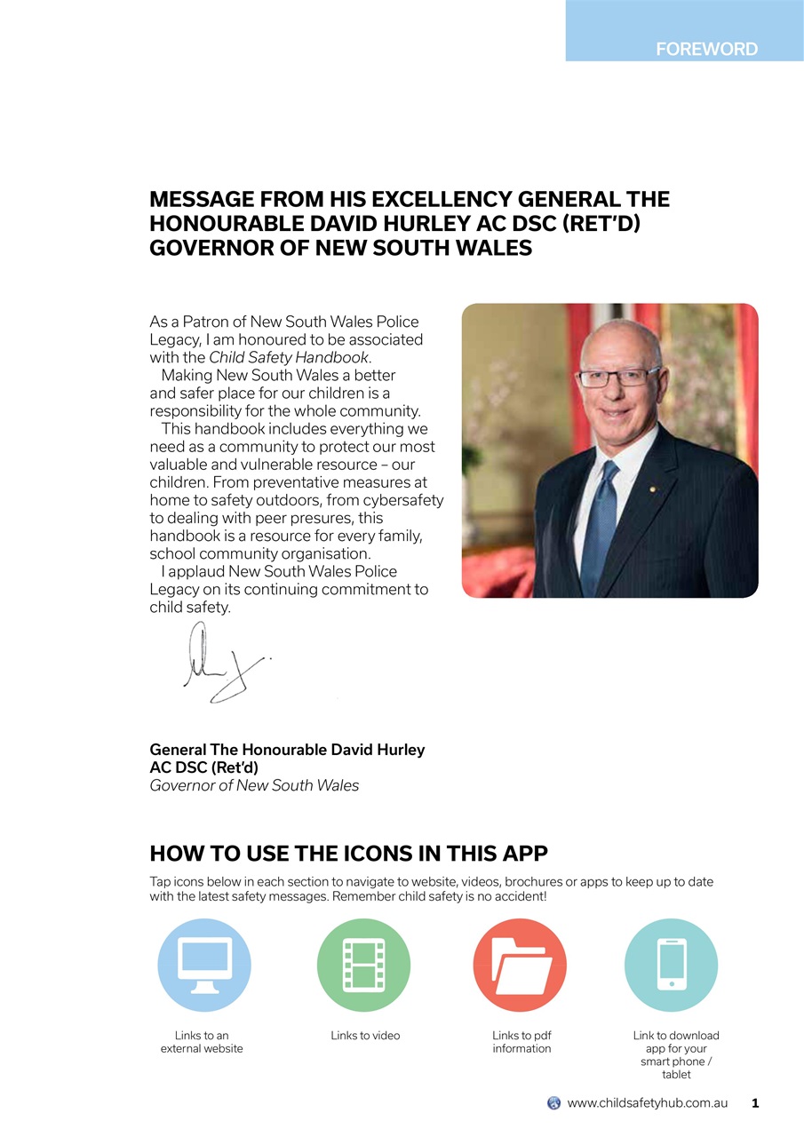 NSW Child Safety Handbook Preview Pages