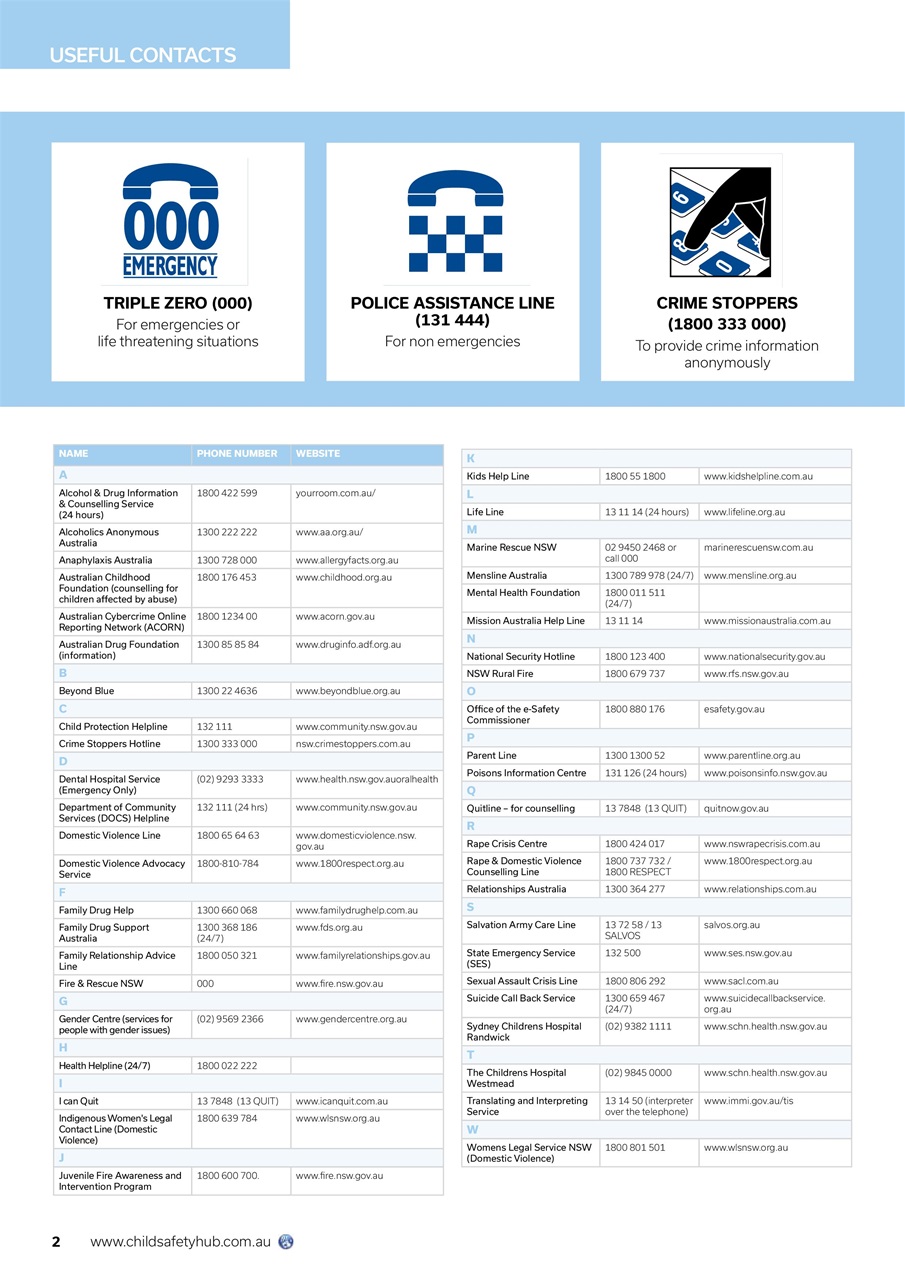 NSW Child Safety Handbook Preview Pages