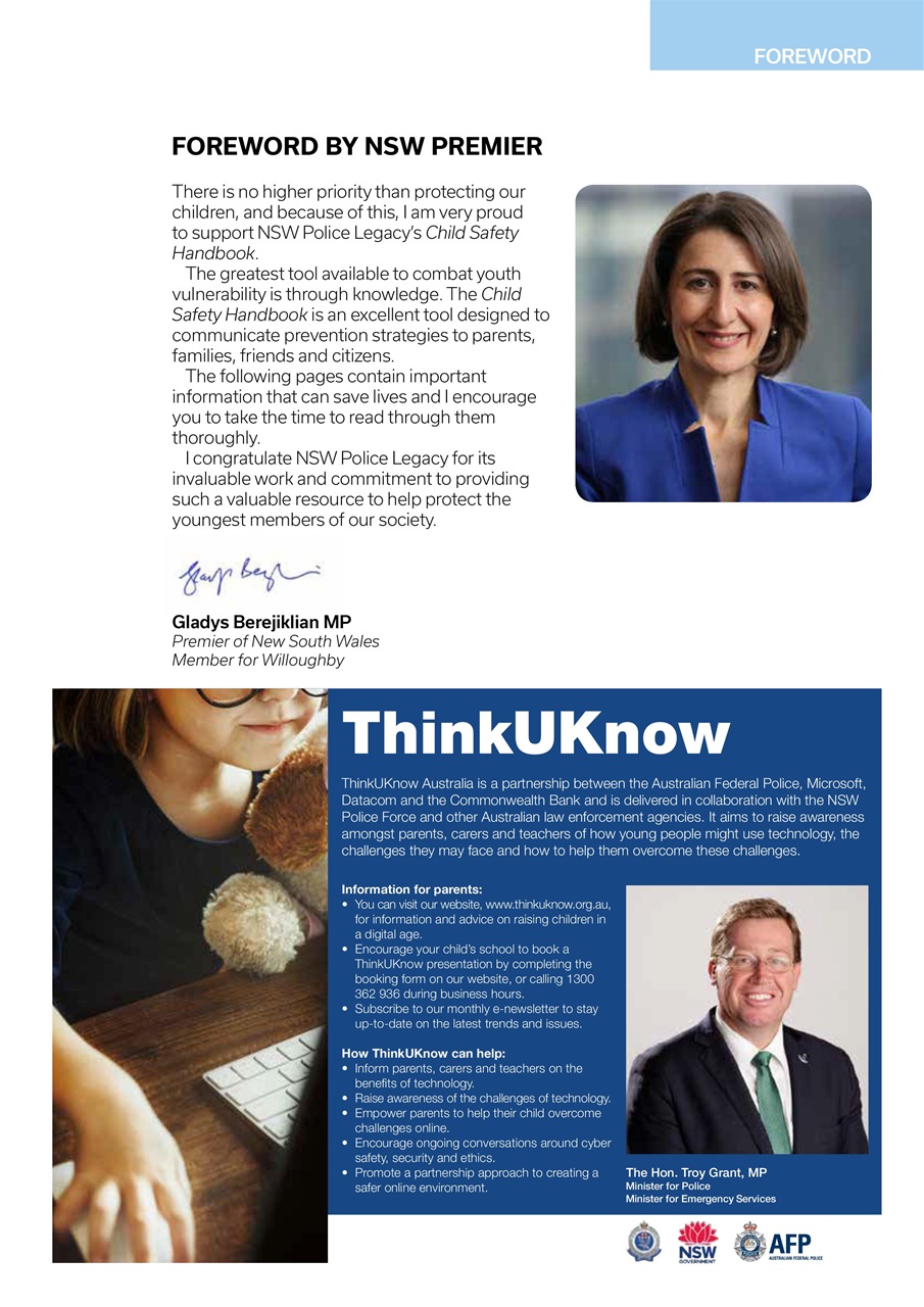 NSW Child Safety Handbook Preview Pages