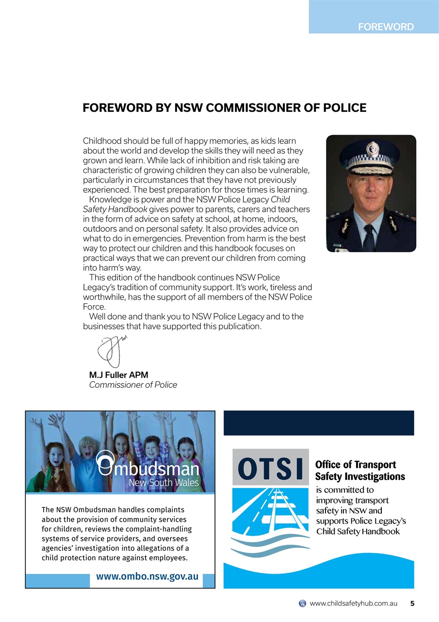 NSW Child Safety Handbook Preview Pages