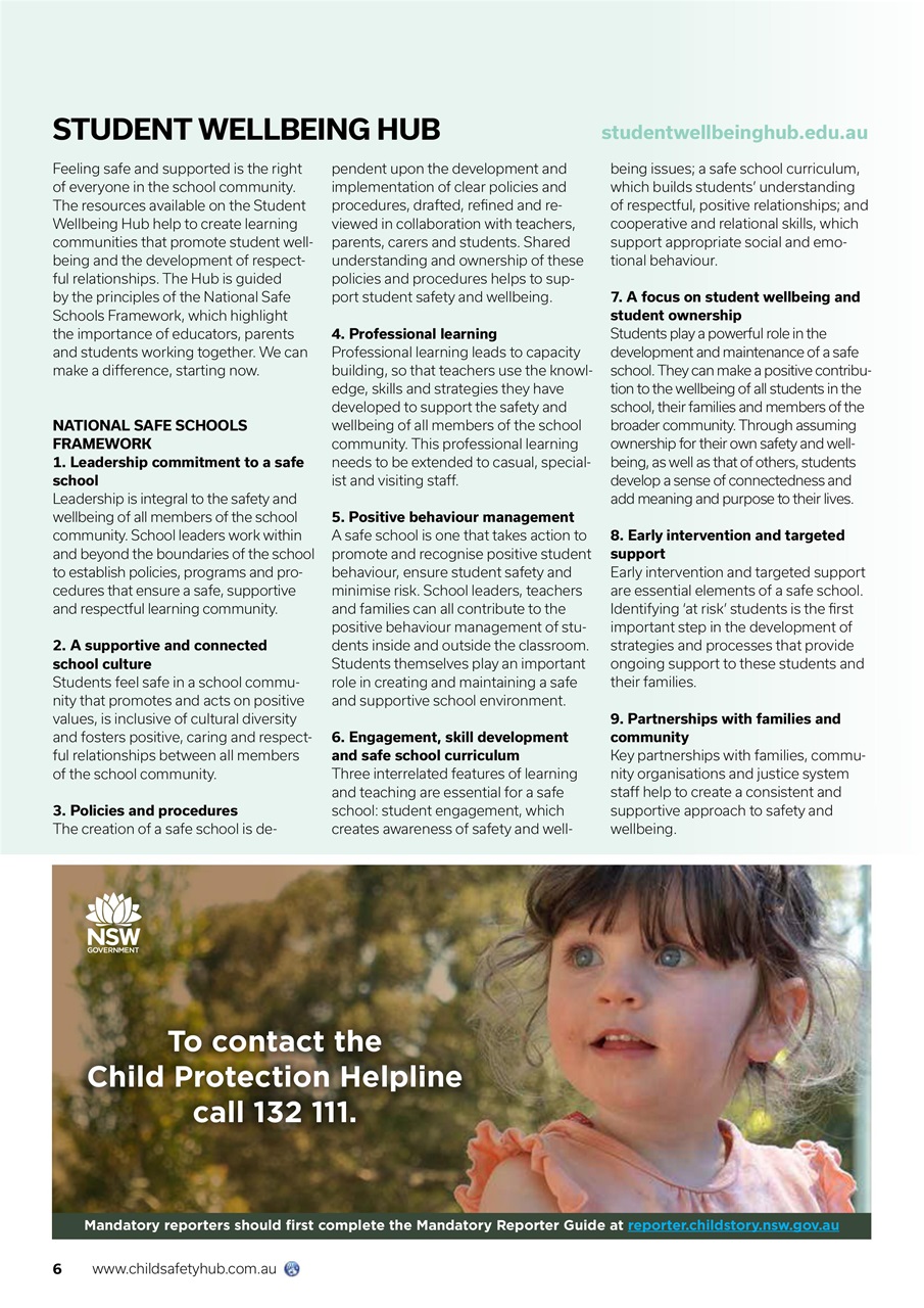 NSW Child Safety Handbook Preview Pages