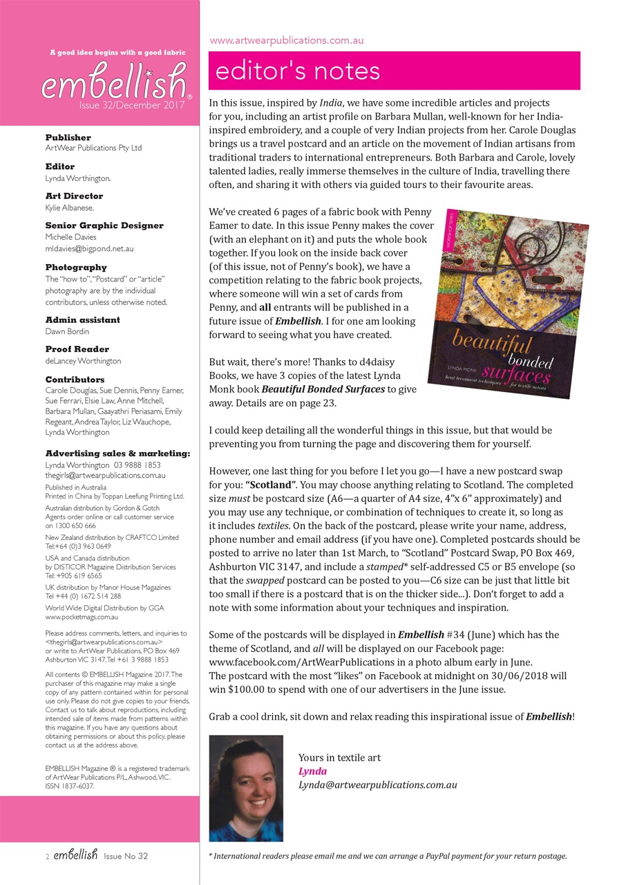 Embellish Preview Pages