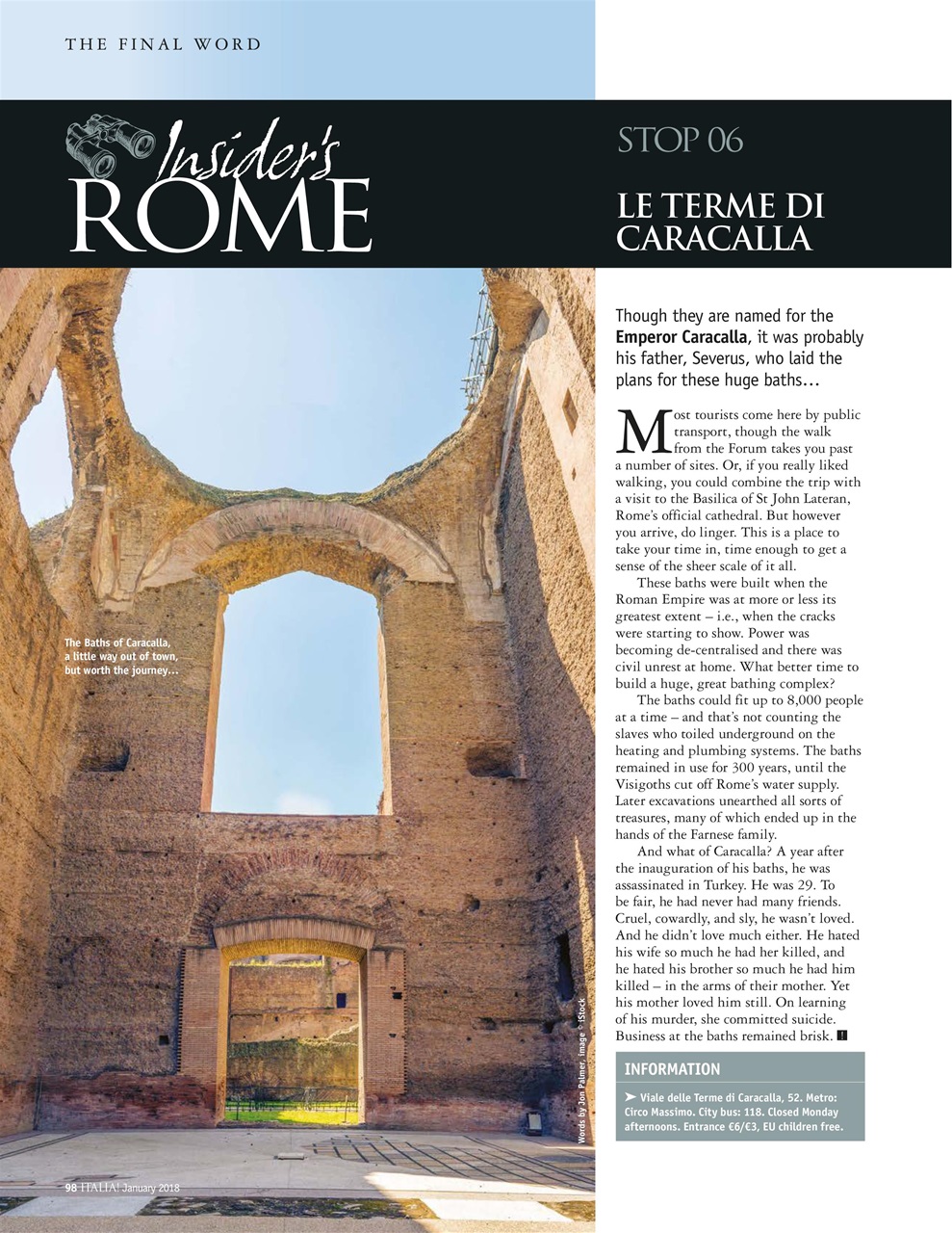 Italia! Preview Pages