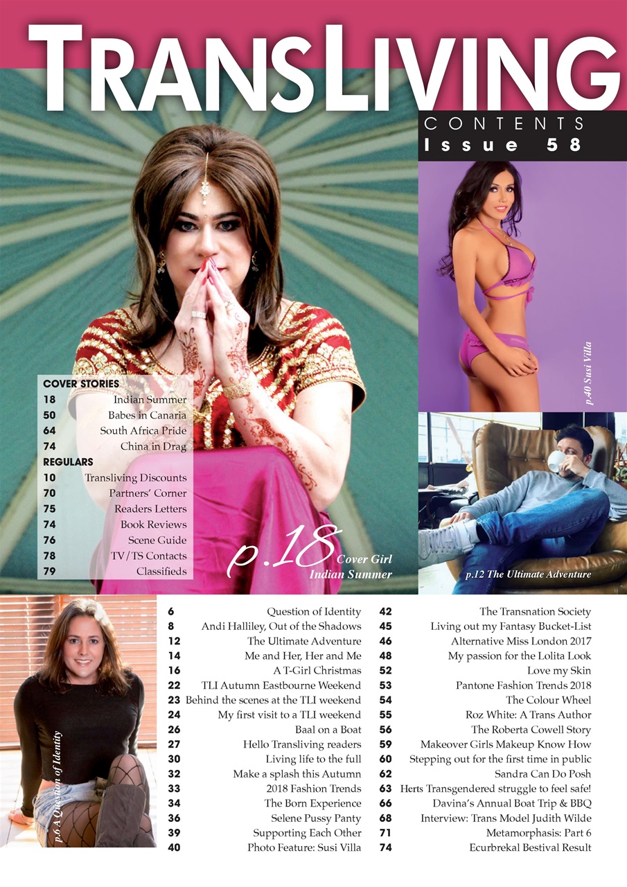 Transliving Magazine Preview Pages