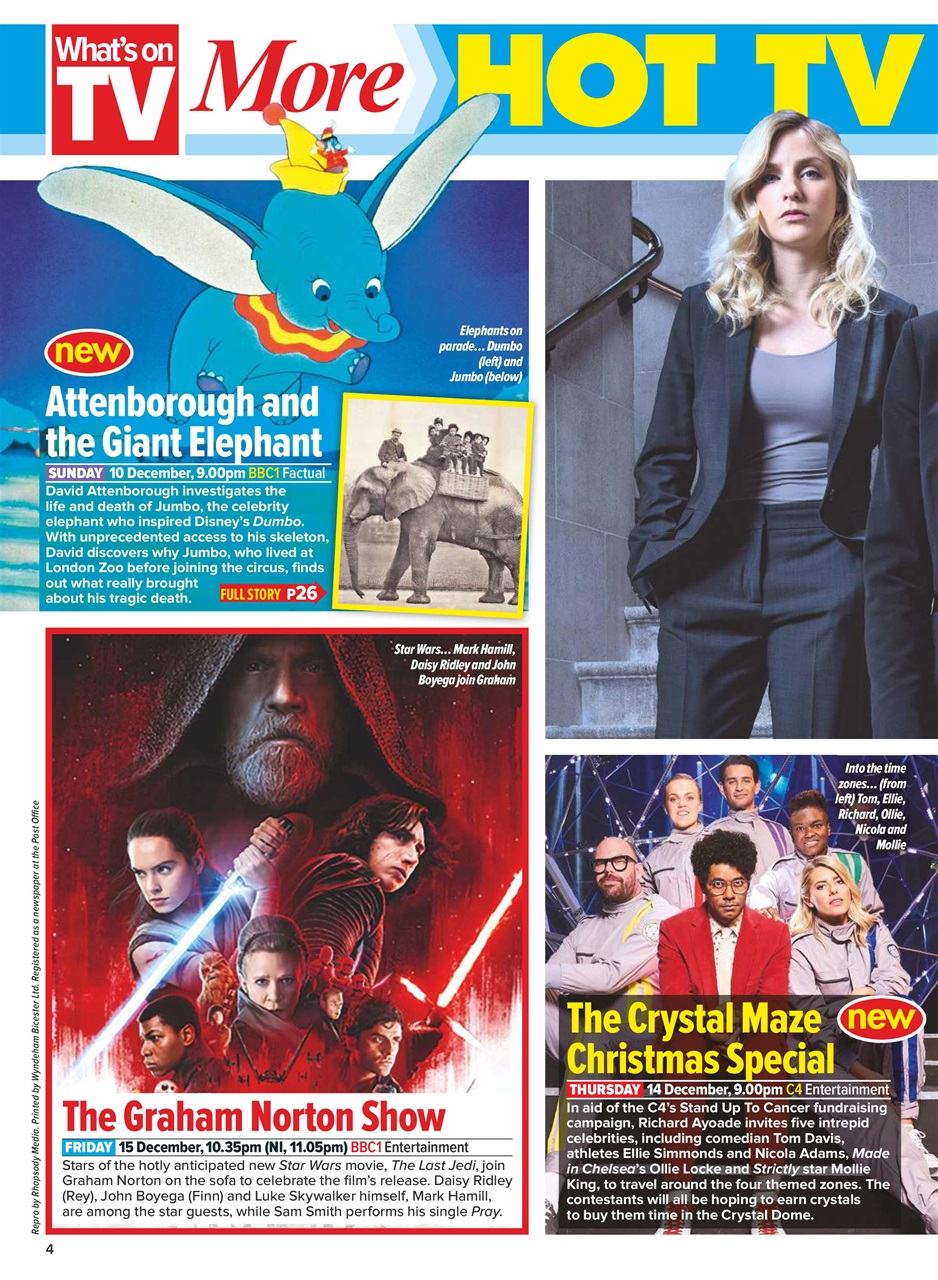 What's on TV Preview Pages