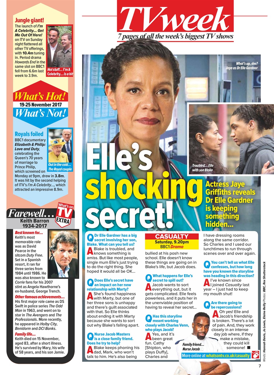 What's on TV Preview Pages