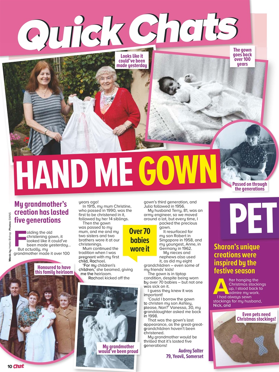 Chat Specials Preview Pages