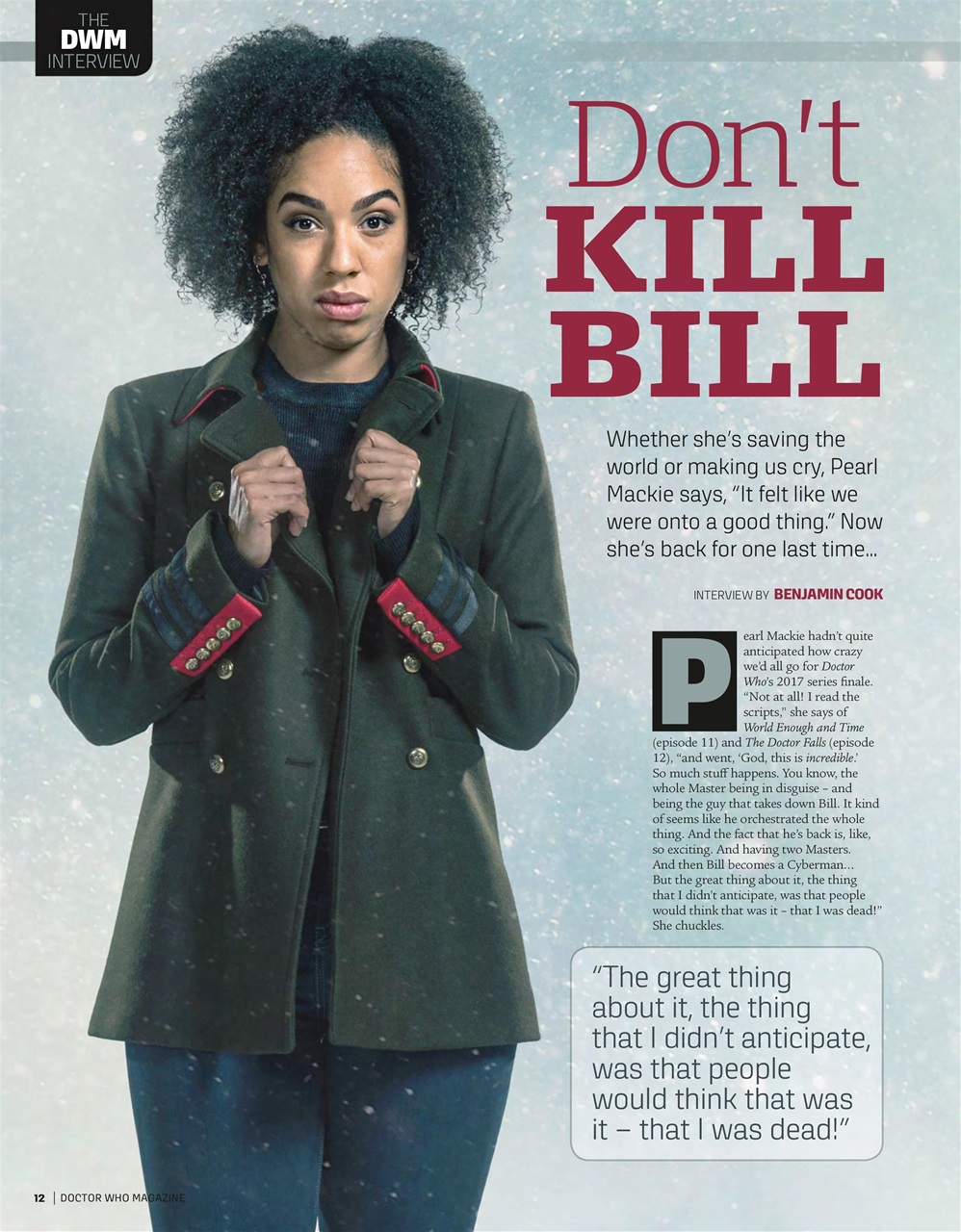 Doctor Who Magazine Preview Pages