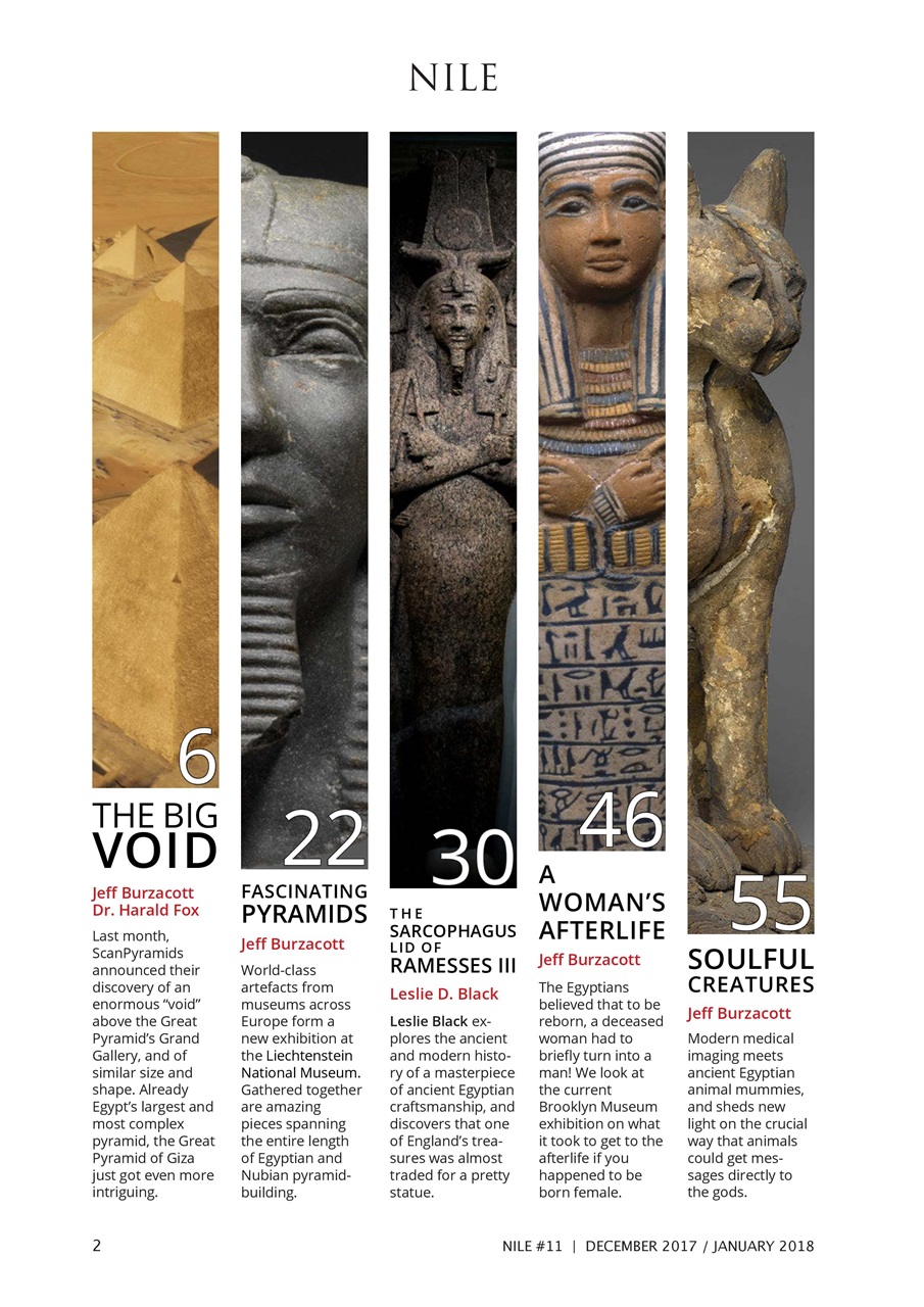 Nile Magazine Preview Pages