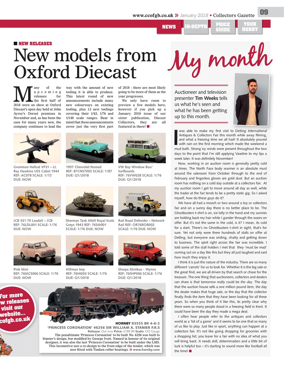 Collectors Gazette Preview Pages