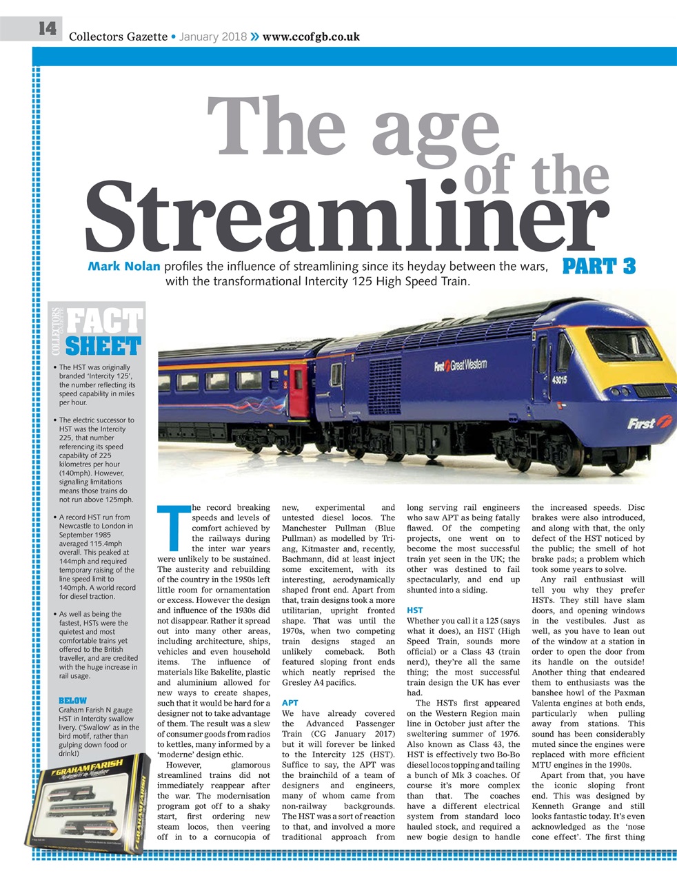 Collectors Gazette Preview Pages