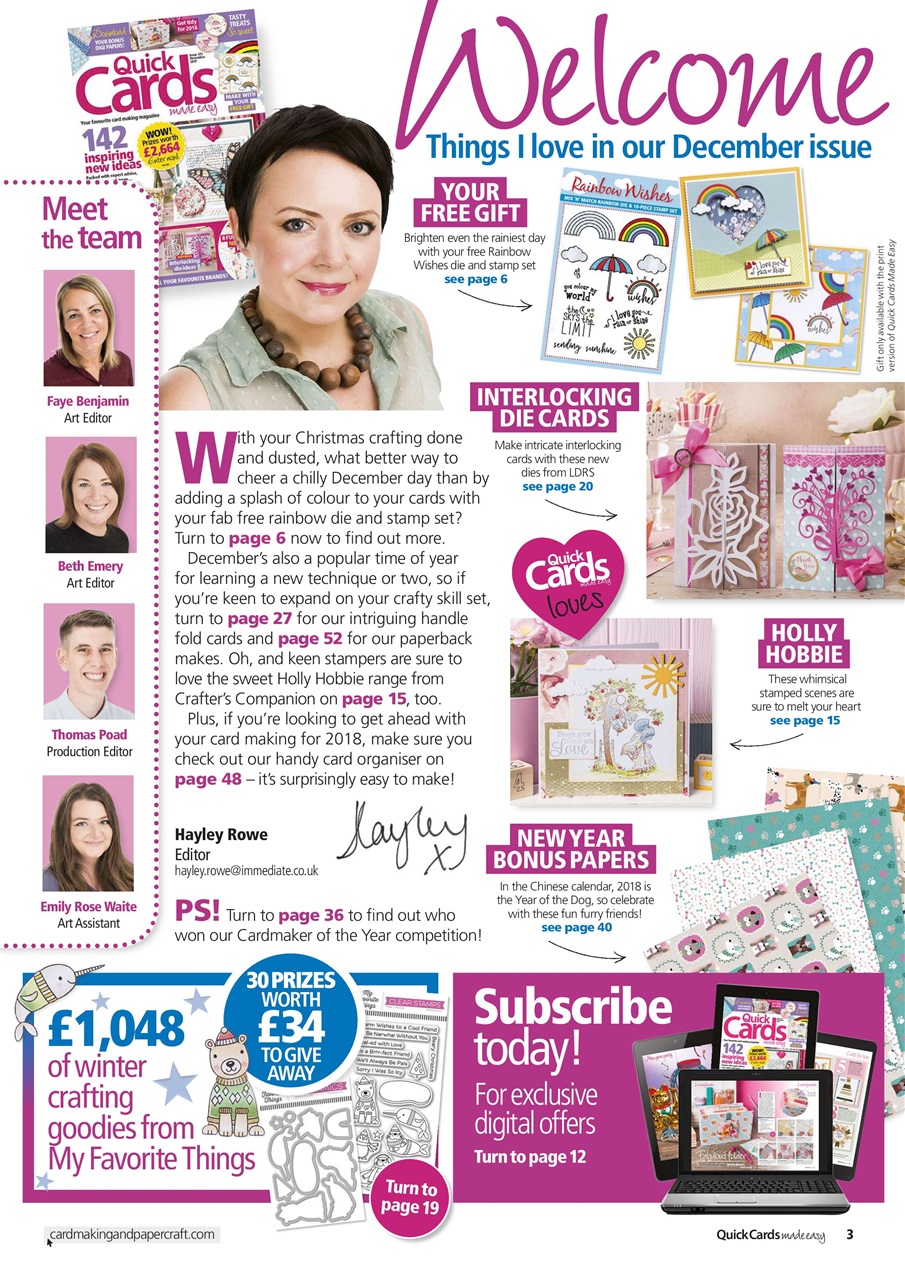 Quick Cards Made Easy Preview Pages