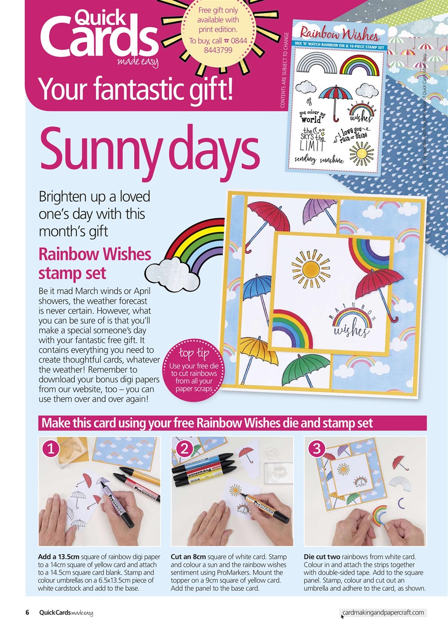 Quick Cards Made Easy Preview Pages