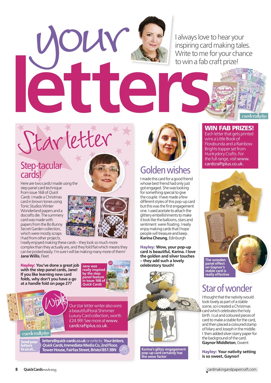 Quick Cards Made Easy Preview Pages