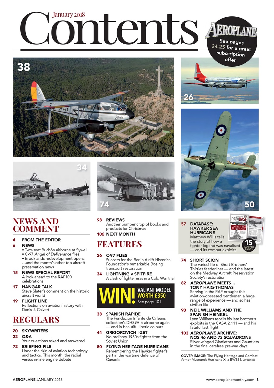 Aeroplane Preview Pages