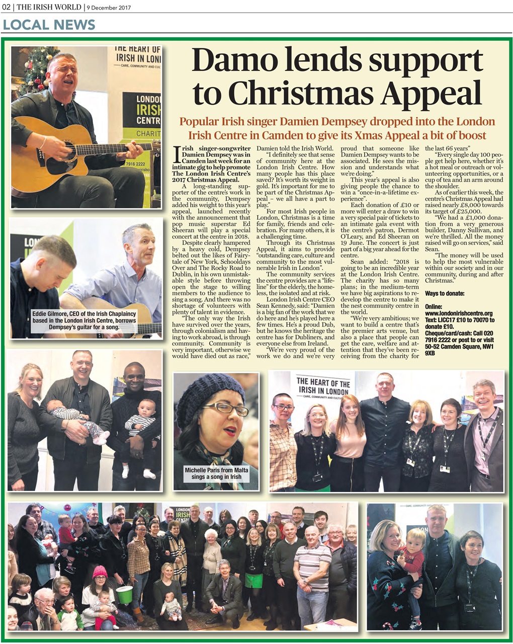 Irish World Preview Pages