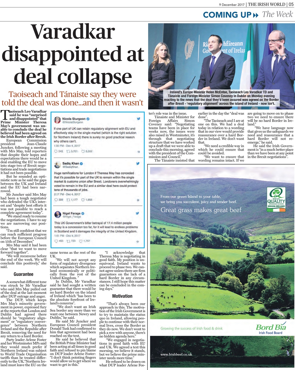 Irish World Preview Pages