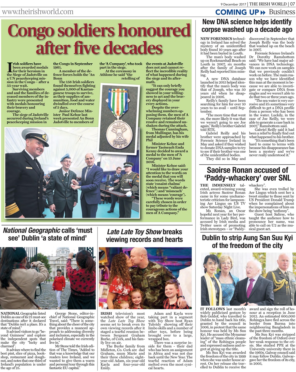 Irish World Preview Pages