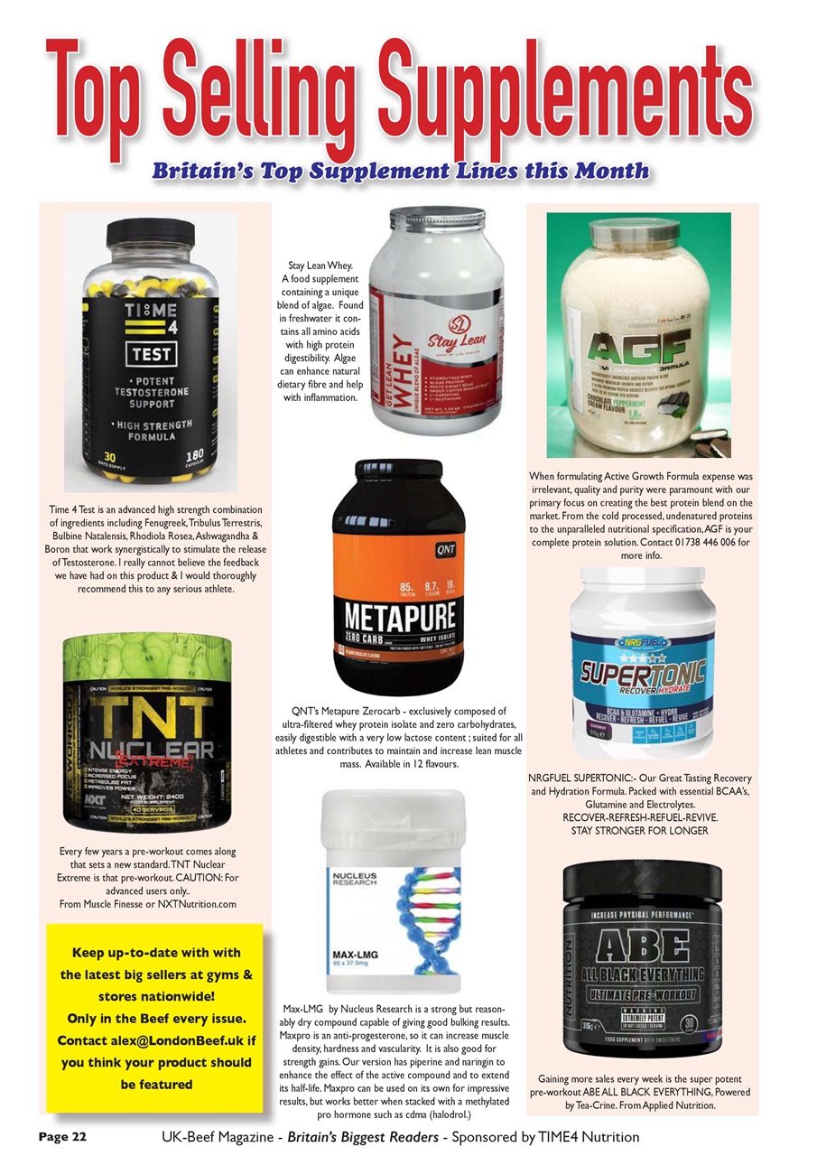 UK Beef Magazine Preview Pages