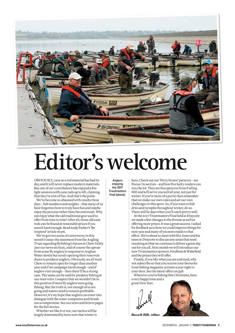 Trout Fisherman Preview Pages