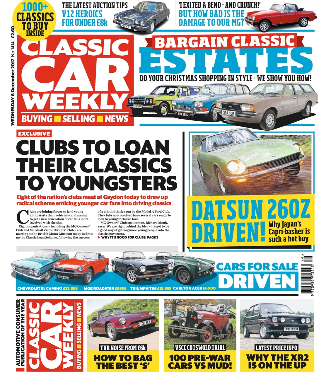 Classic Car Weekly Preview Pages