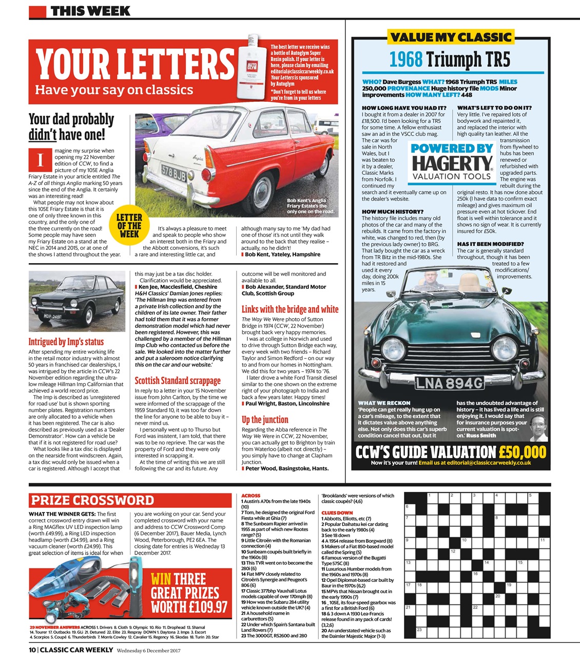Classic Car Weekly Preview Pages