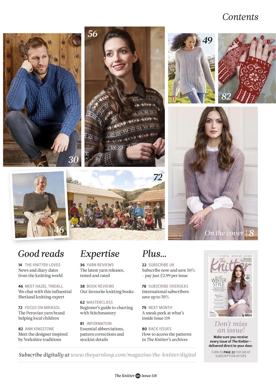 The Knitter Preview Pages