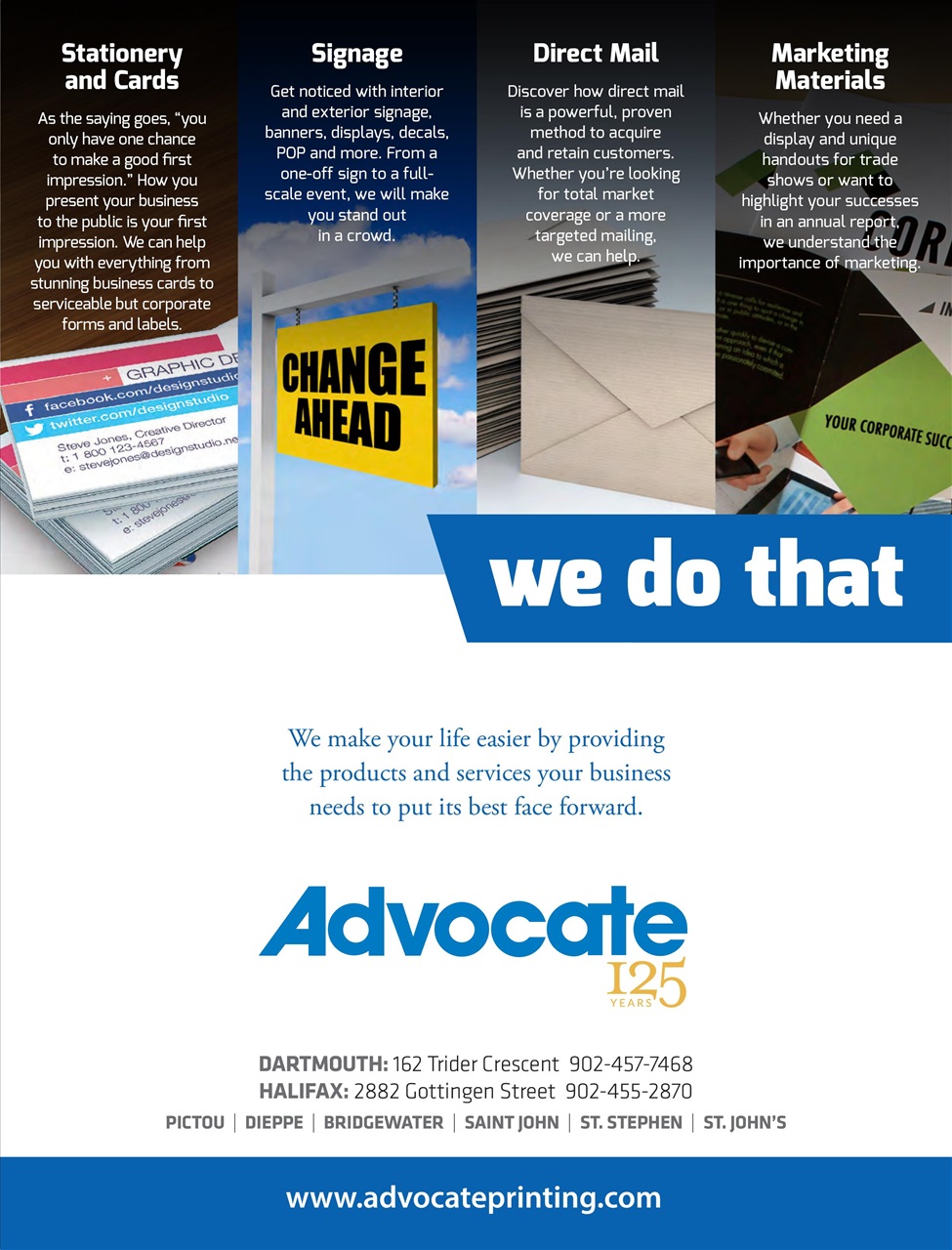 Halifax Magazine Preview Pages